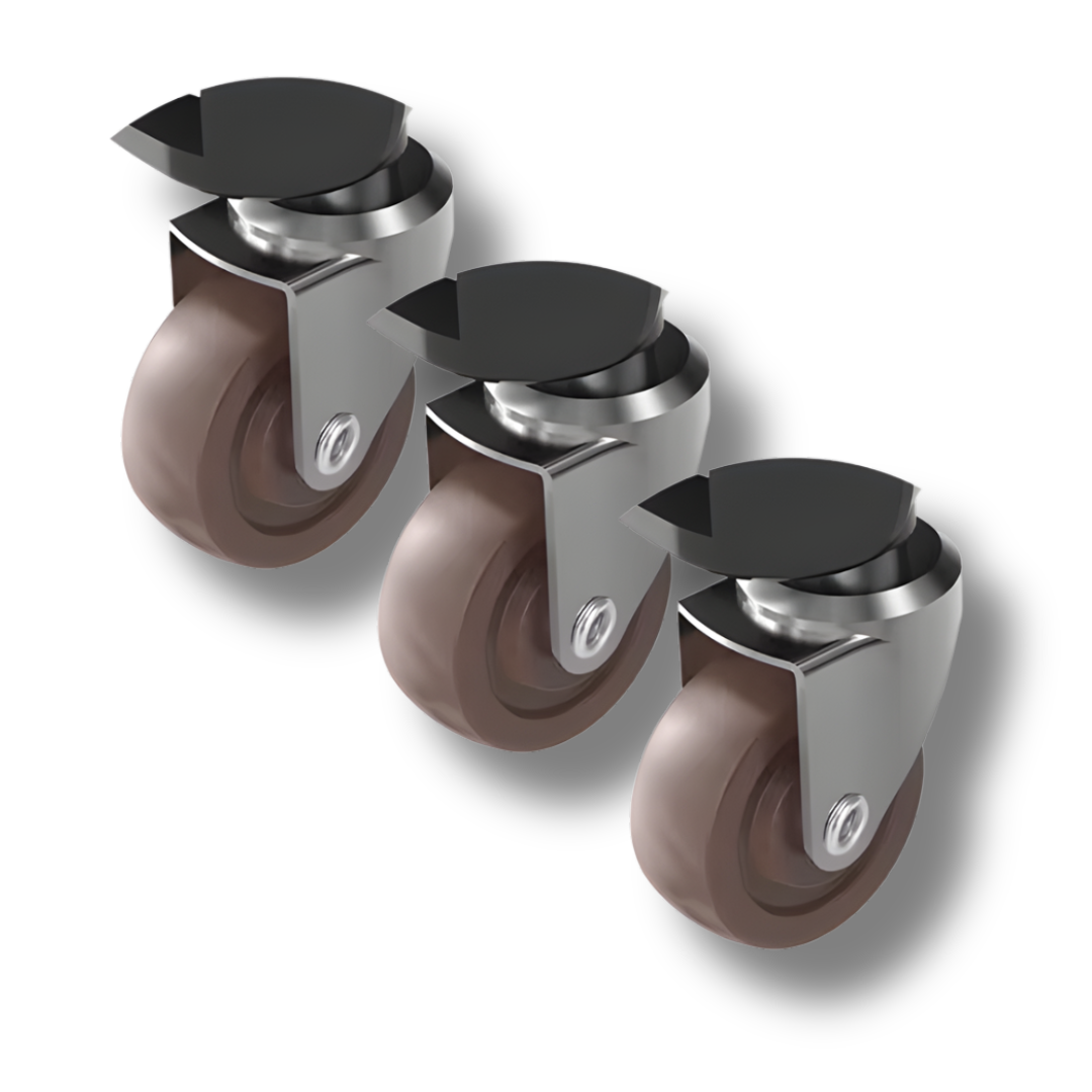 3x entfernbare Räder